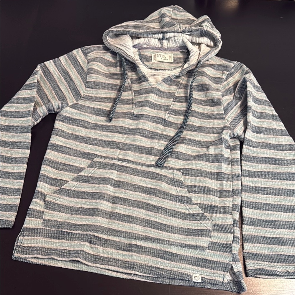 Free Planet Striped‎ hoodie